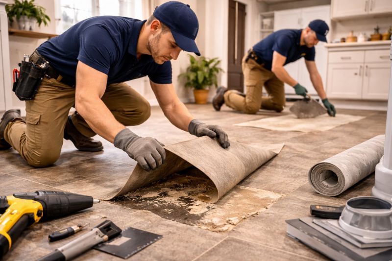 Sheet Flooring Repair in Humble, TX