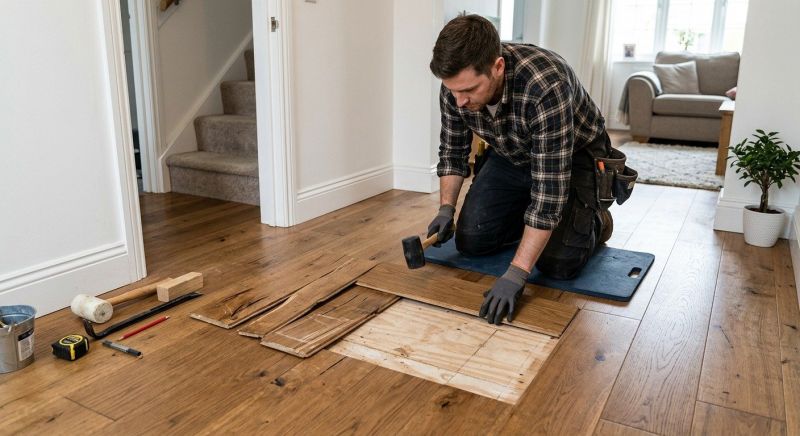 Engineered Floor Repair in Porter, TX