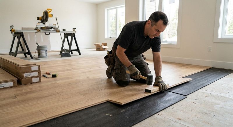 Engineered Wood Installation in Spring, TX