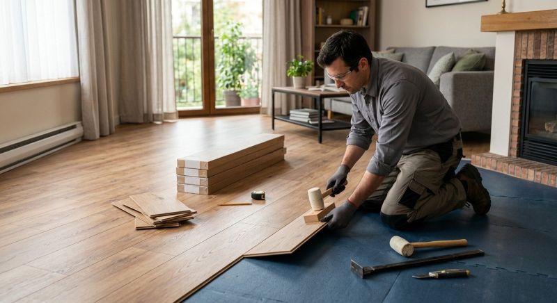 Laminate Floor Installation in Houston, TX