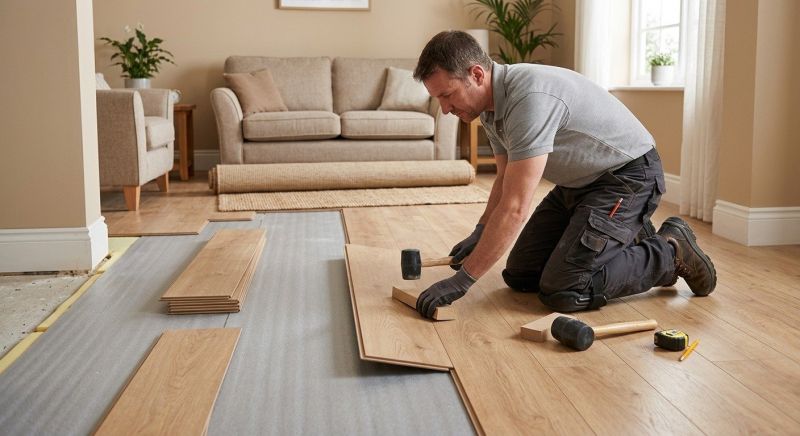 Laminate Floor Installation in Katy, TX