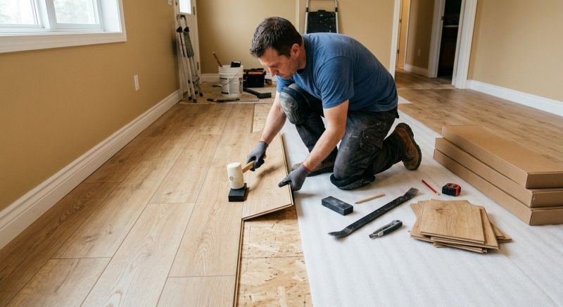 Laminate Floor Remodeling in Spring, TX