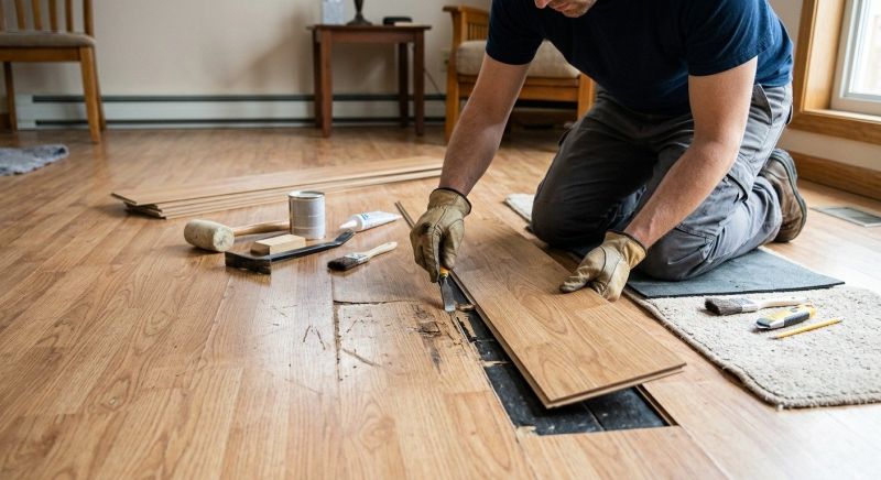 Laminate Floor Repair in Conroe, TX