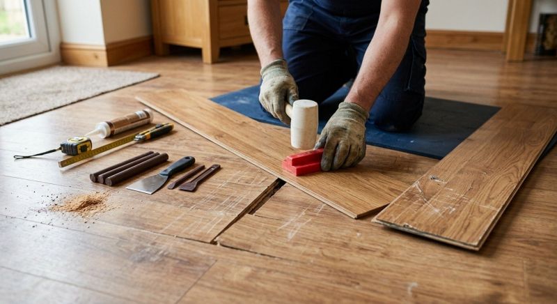 Laminate Floor Repair in Kingwood, TX