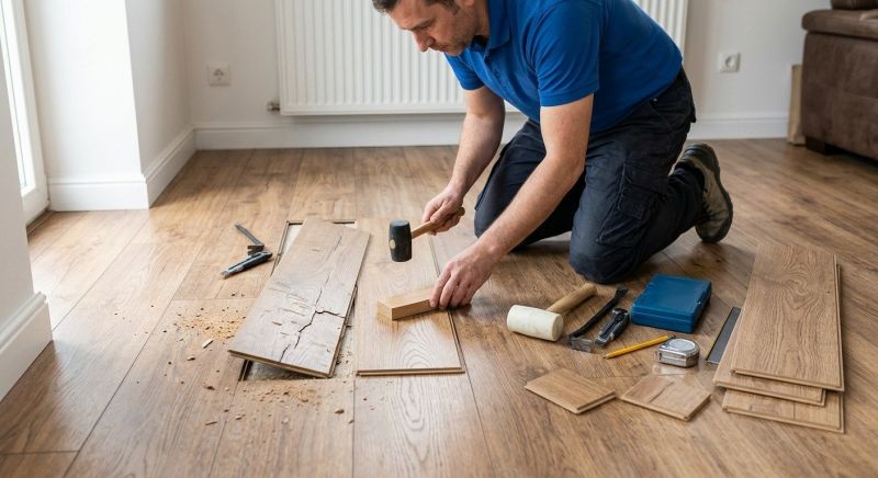 Laminate Floor Repair in Kingwood, TX