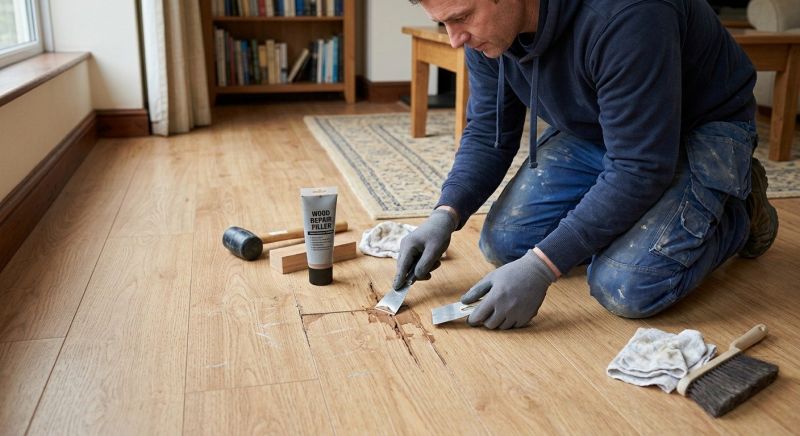 Laminate Floor Repair in Spring, TX