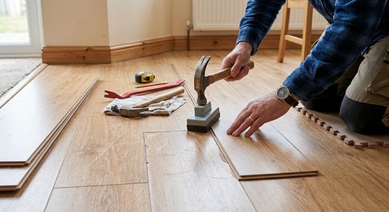 Laminate Floor Repair in Spring, TX