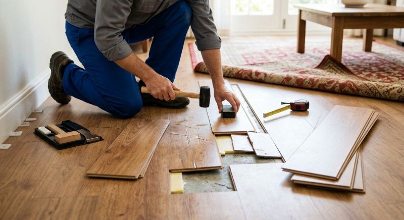 Laminate Floor Repair in Tomball, TX