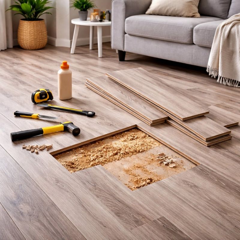 Laminate Floor Repair in Waller, TX
