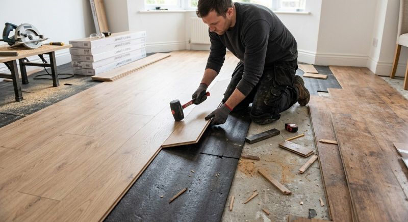 Laminate Floor Replacement in Spring, TX