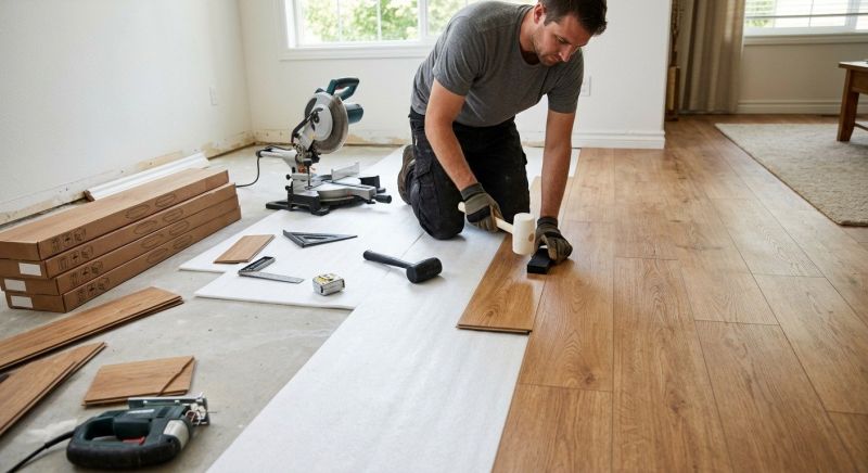 Laminate Floor Replacement in Porter, TX