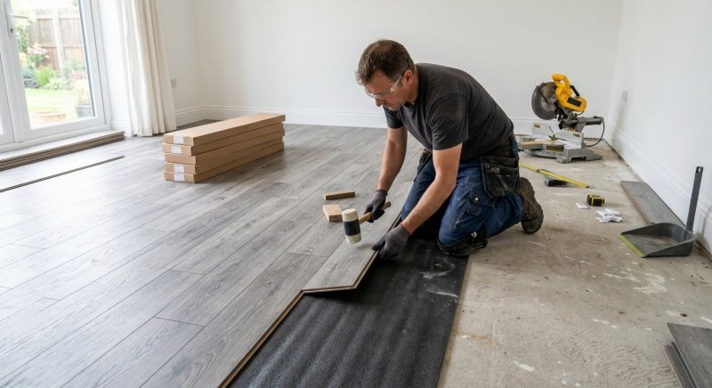 Laminate Floor Replacement in Waller, TX