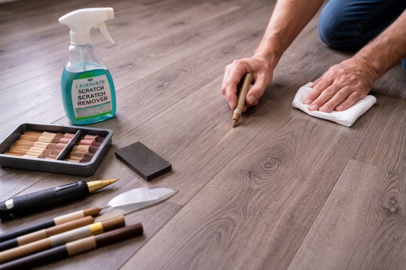 Laminate Floor Scratch Repair in Spring, TX