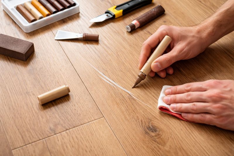 Laminate Floor Scratch Repair in Spring, TX