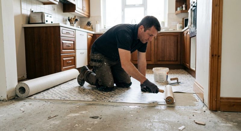 Linoleum Floor Installation in Waller, TX