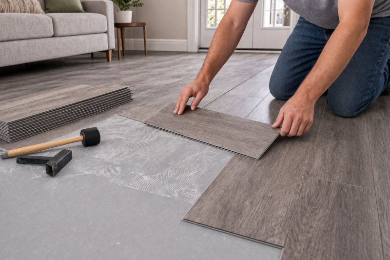 Luxury Vinyl Tile Installation in Magnolia, TX
