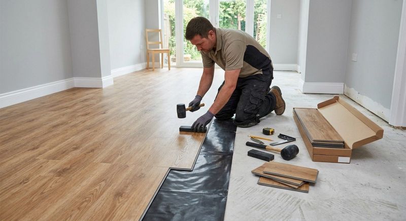 Luxury Vinyl Tile Installation in Montgomery County, TX