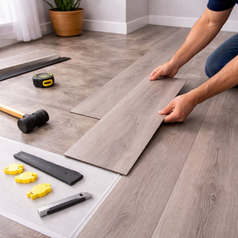 Lvp Flooring Installation in Spring, TX