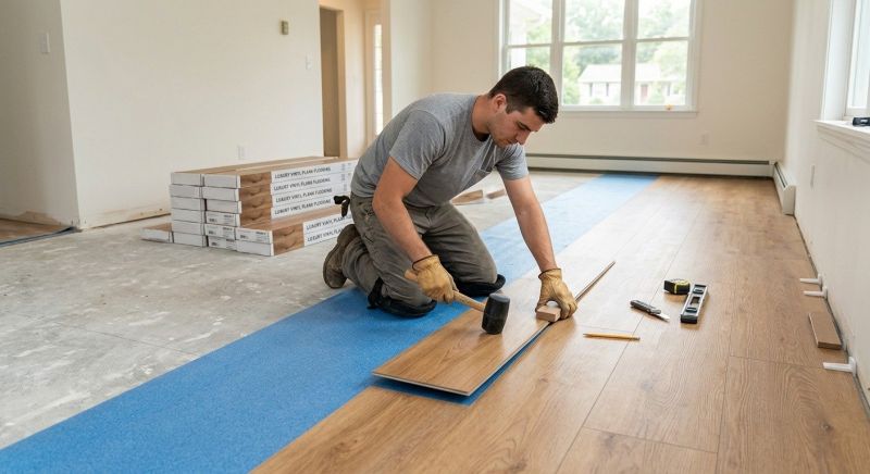 Lvt Flooring Installation in Conroe, TX