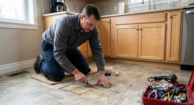 Sheet Flooring Repair in Houston, TX
