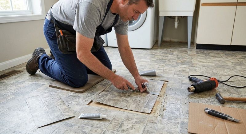 Sheet Flooring Repair in Tomball, TX