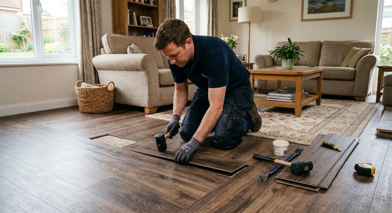 Vinyl Floor Remodeling in Spring, TX