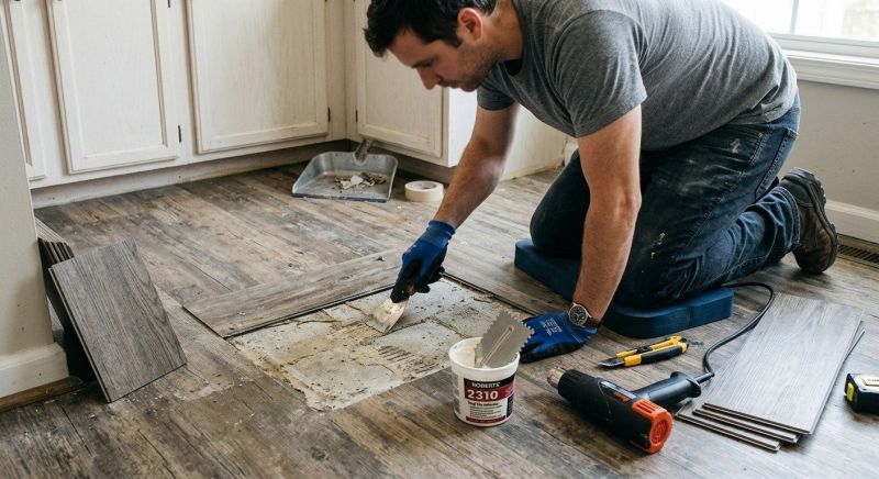 Vinyl Floor Repair in Cypress, TX