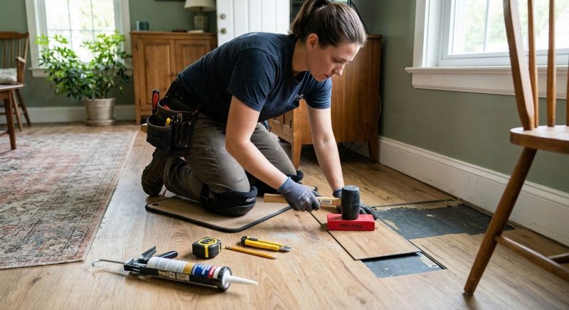 Vinyl Floor Repair in Houston, TX