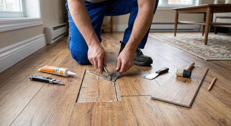 Vinyl Floor Repair in Spring, TX