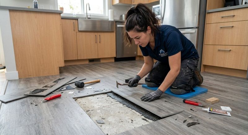 Vinyl Floor Repair in Tomball, TX