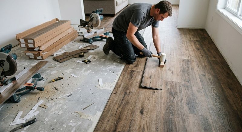 Vinyl Flooring Installation in Montgomery County, TX