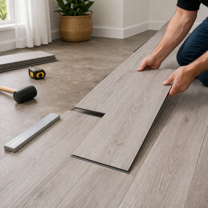 Vinyl Tile Replacement in Spring, TX